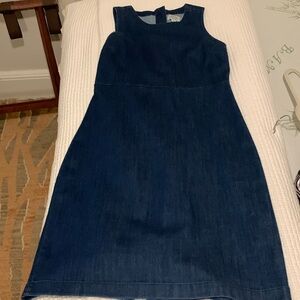 J Crew Mini Denim Dress size 6